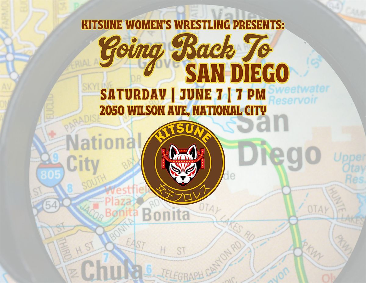 Going Back to San Diego, 7 June | Event in National City | AllEvents