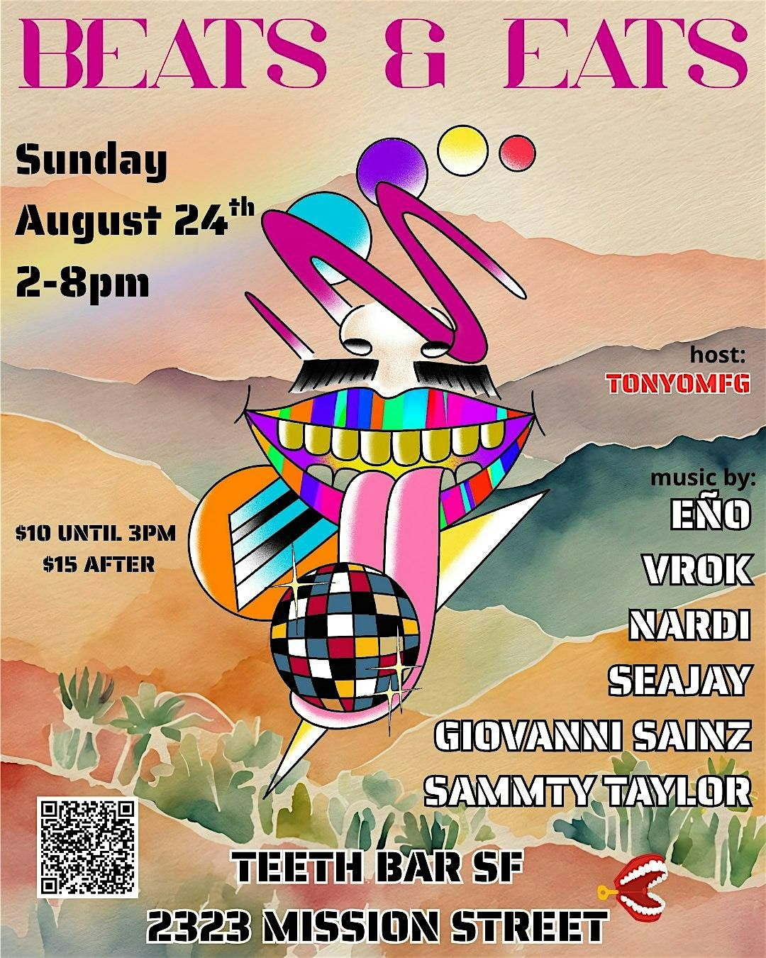 BEATS & EATS SUMMER EDITION, 24 August | Event in San Francisco | AllEvents