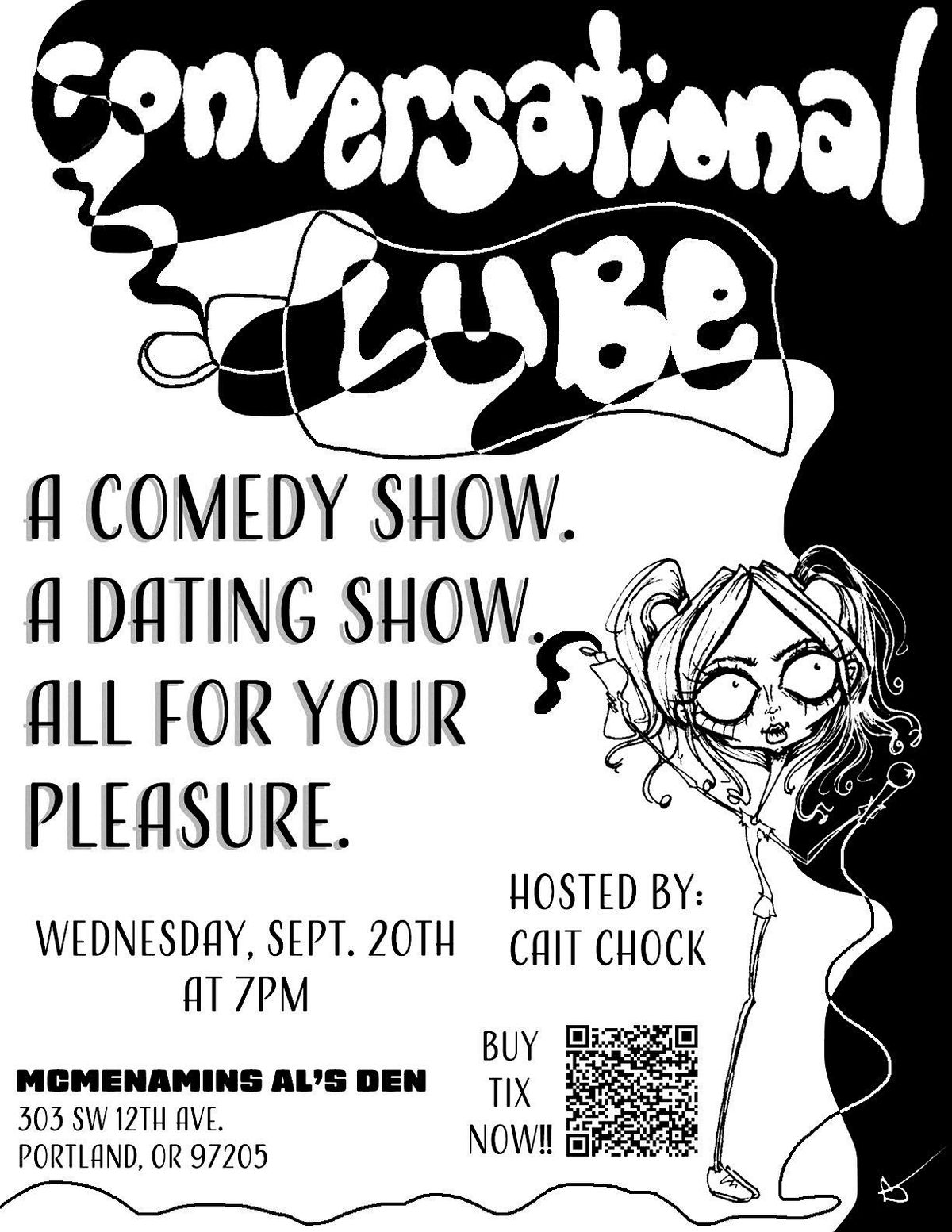 Conversational Lube - The first LIVE comedy dating show!!, 9 May | Event in Portland | AllEvents
