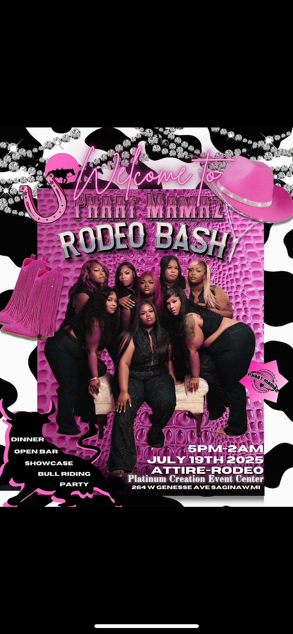 Welcome To Phaat Mamaz  Rodeo Bash!, 19 July | Event in Saginaw | AllEvents