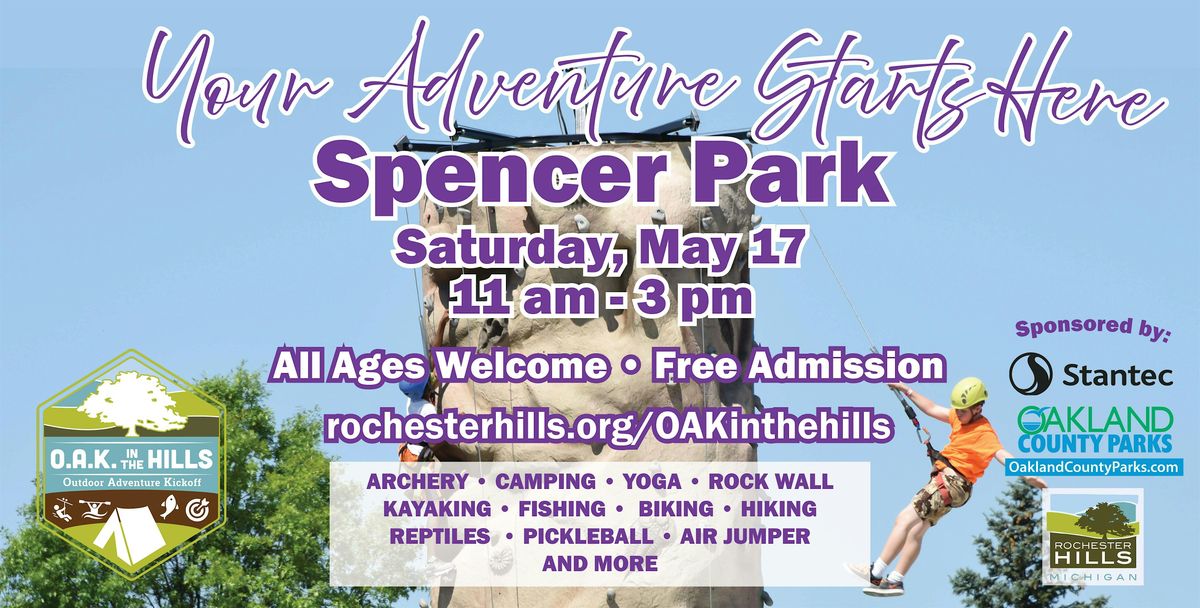 OAK in the Hills, 17 May | Event in Rochester Hills | AllEvents