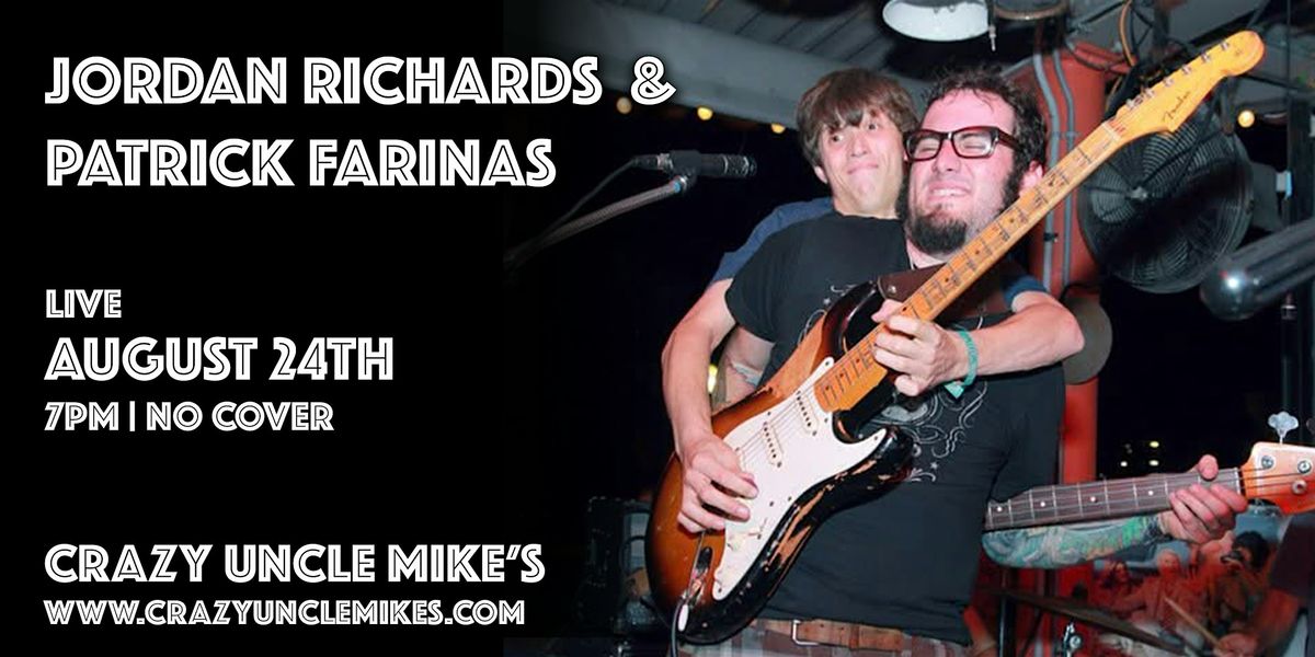 Jordan Richards & Patrick Farinas, 24 August | Event in Boca Raton | AllEvents