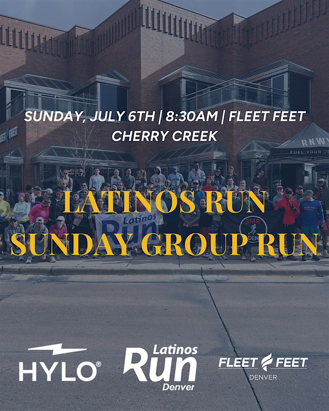 Latinos Run Sunday Group Run with HYLO, 6 July | Event in Denver | AllEvents