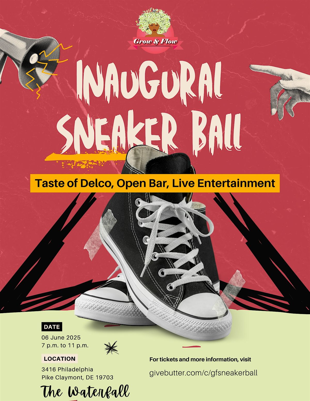 Grow & Flow Inaugural Sneaker Ball Gala, 6 June | Event in Claymont | AllEvents