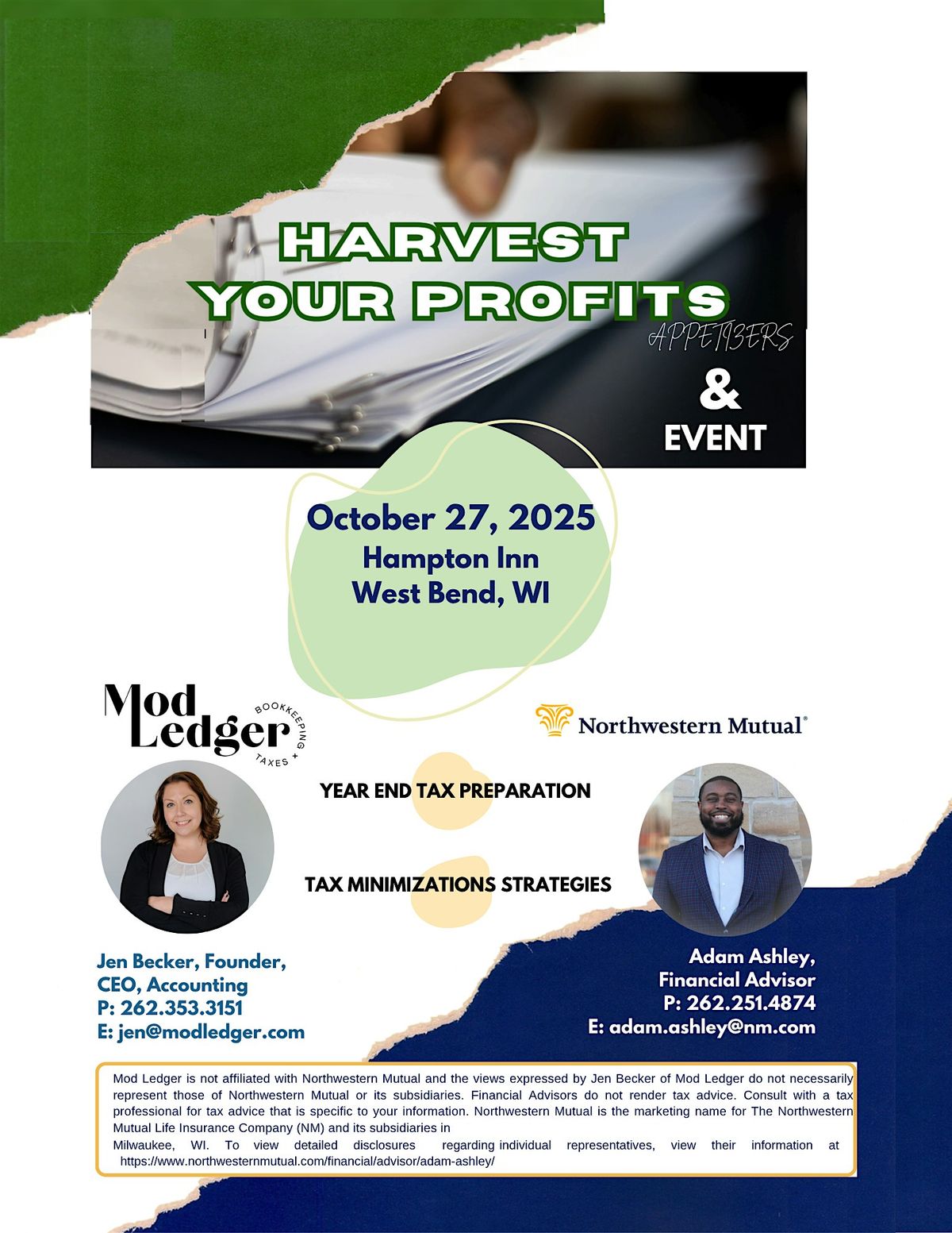 Cocktails & Conversation!, 14 October | Event in West Bend | AllEvents