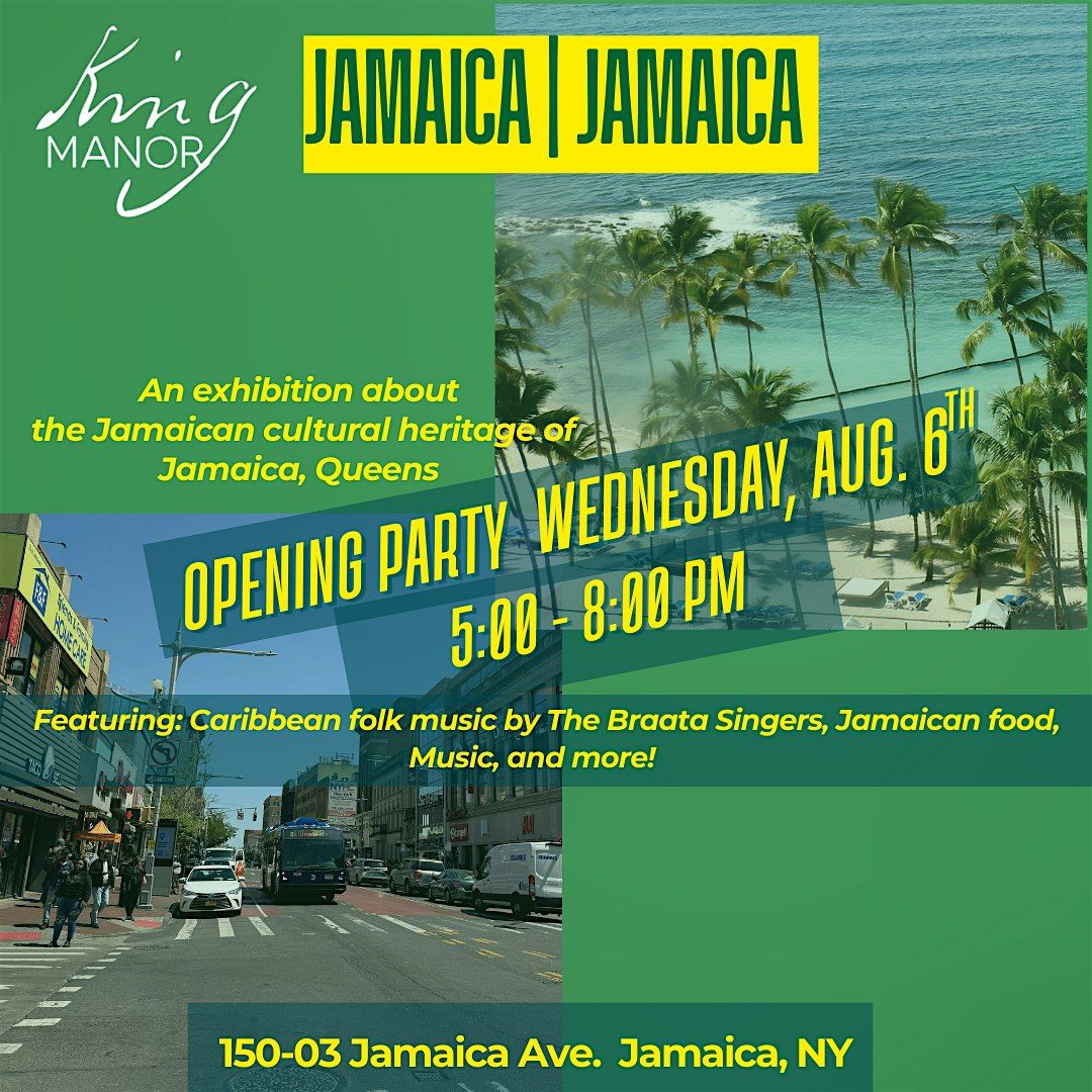 JAMAICA | JAMAICA Opening Party, 6 August | Event in Queens | AllEvents
