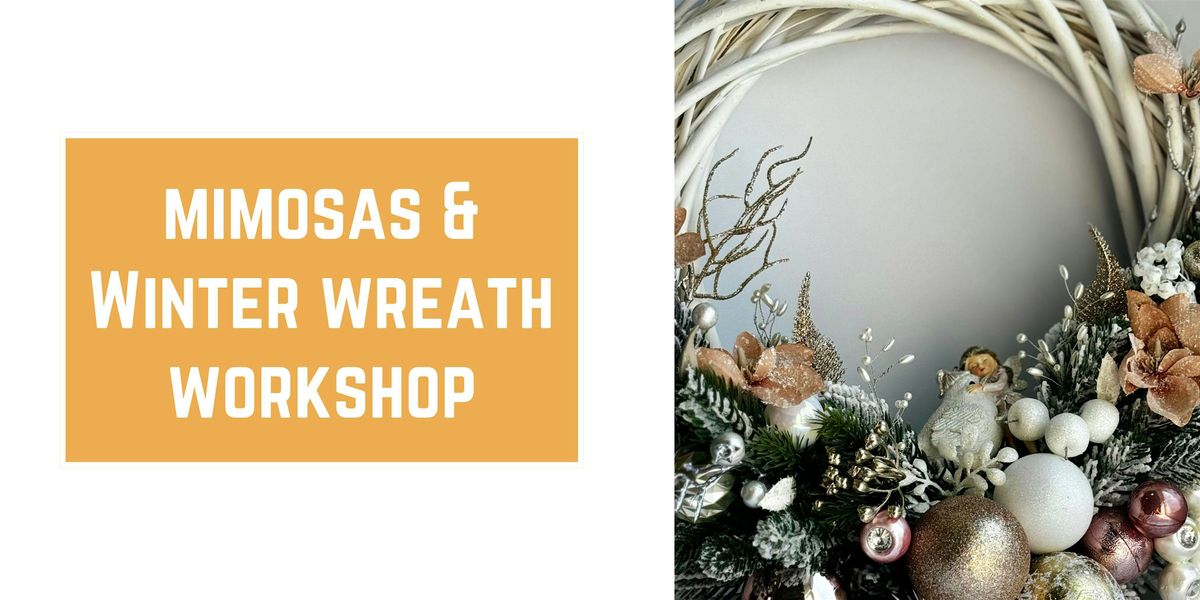 Mimosas & Winter Wreath Workshop, 30 November | Event in Denver | AllEvents