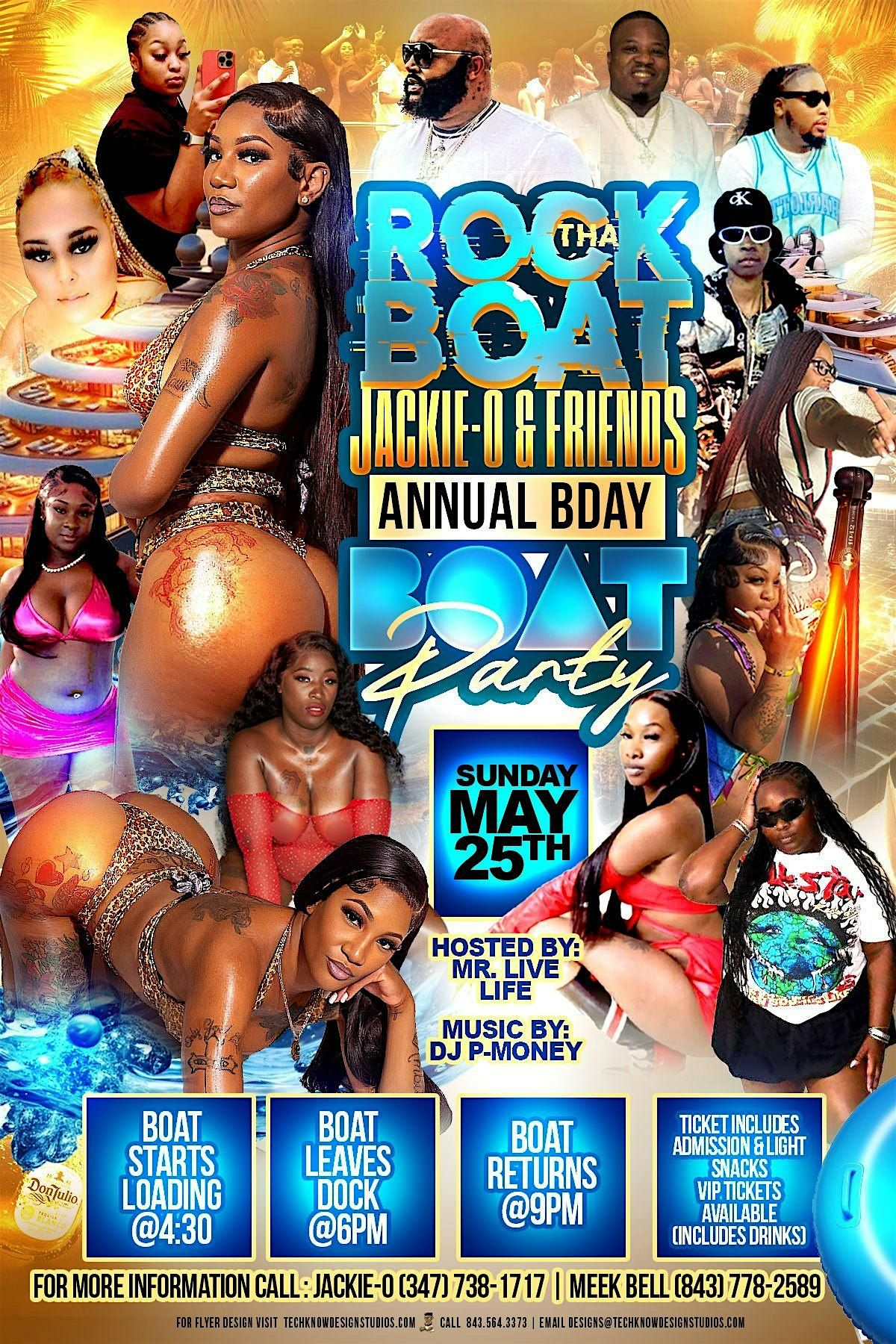 ROCK THA BOAT MEMORIAL WEEKEND DAY BOAT PARTY, 25 May | Event in Little River | AllEvents