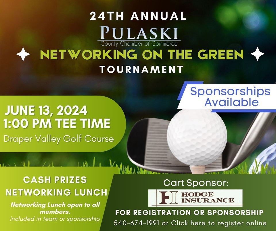 2024 Netowrking on the Green, Draper Valley Golf Club, 13 June 2024