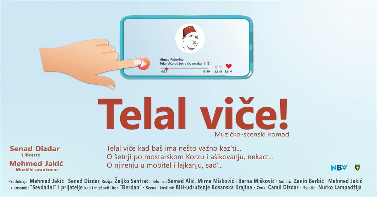 Telal viče - o sevdahu i ašikovanju nekad i sad - Helsingborg, 30 November | Event in Helsingborg | AllEvents