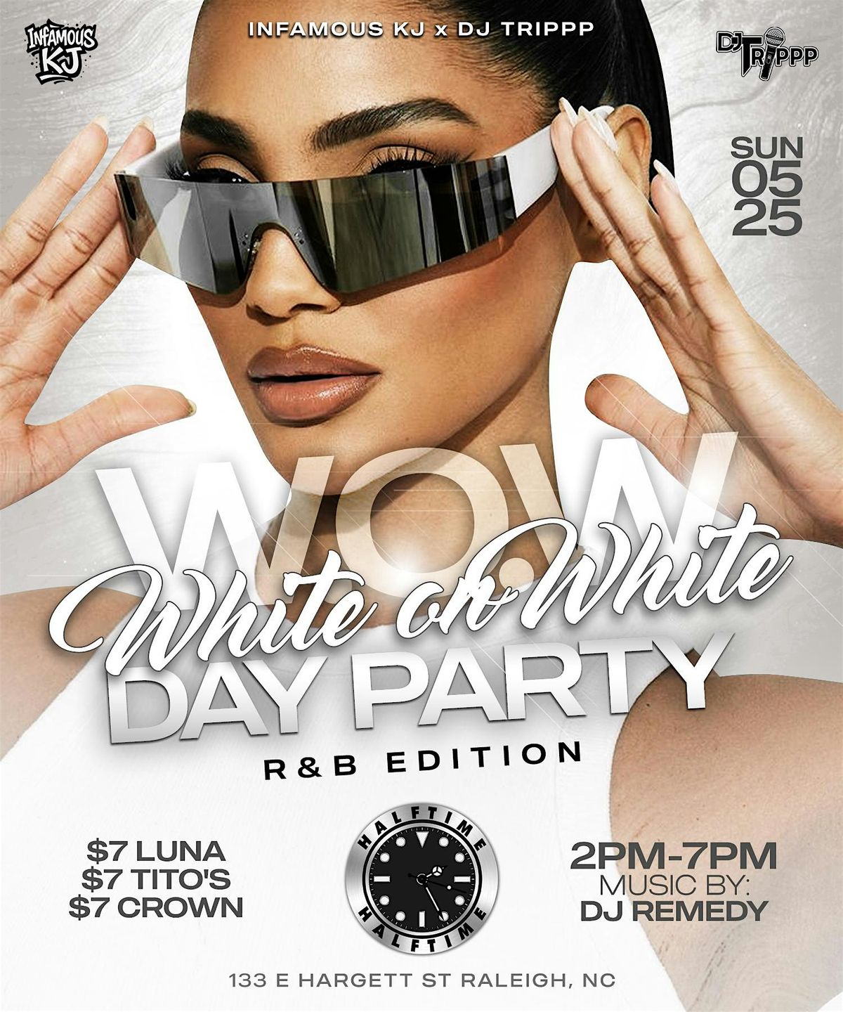 WHITE ON WHITE DAY PARTY: R&B EDITION, 25 May | Event in Raleigh | AllEvents