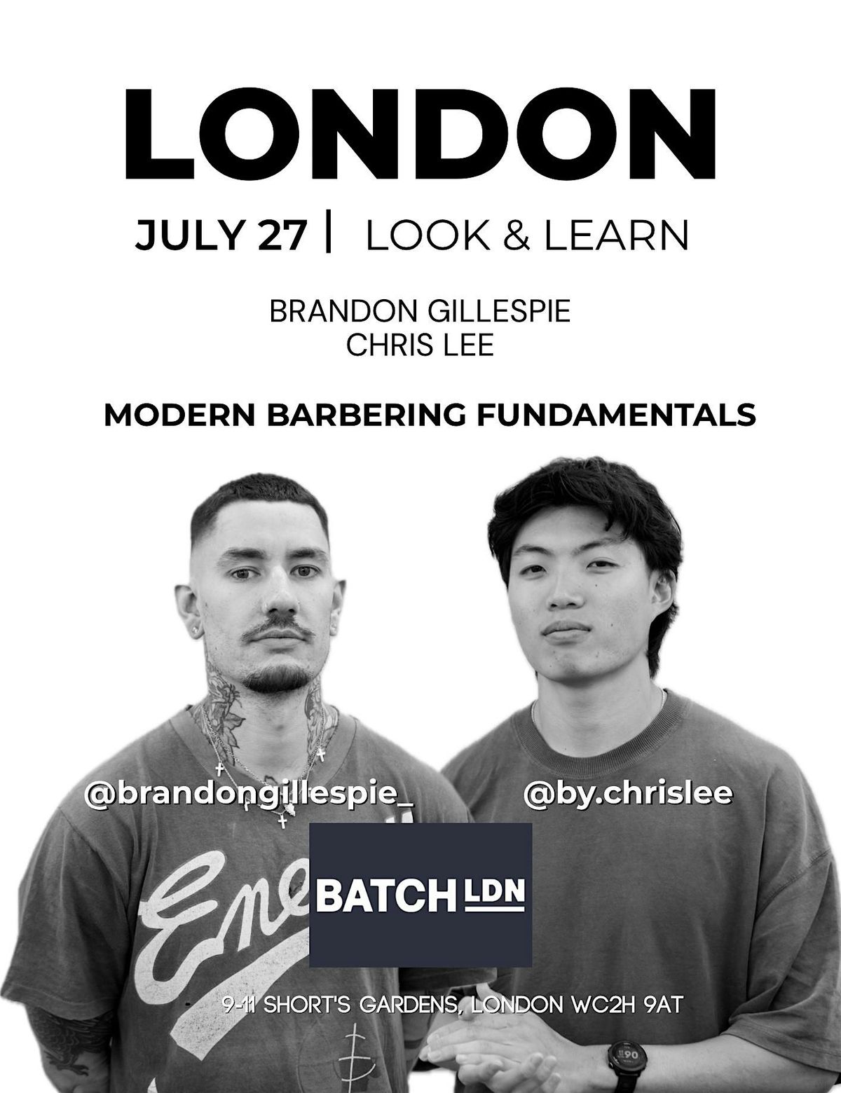 Barbering Look and Learn, 27 July | Event in London | AllEvents