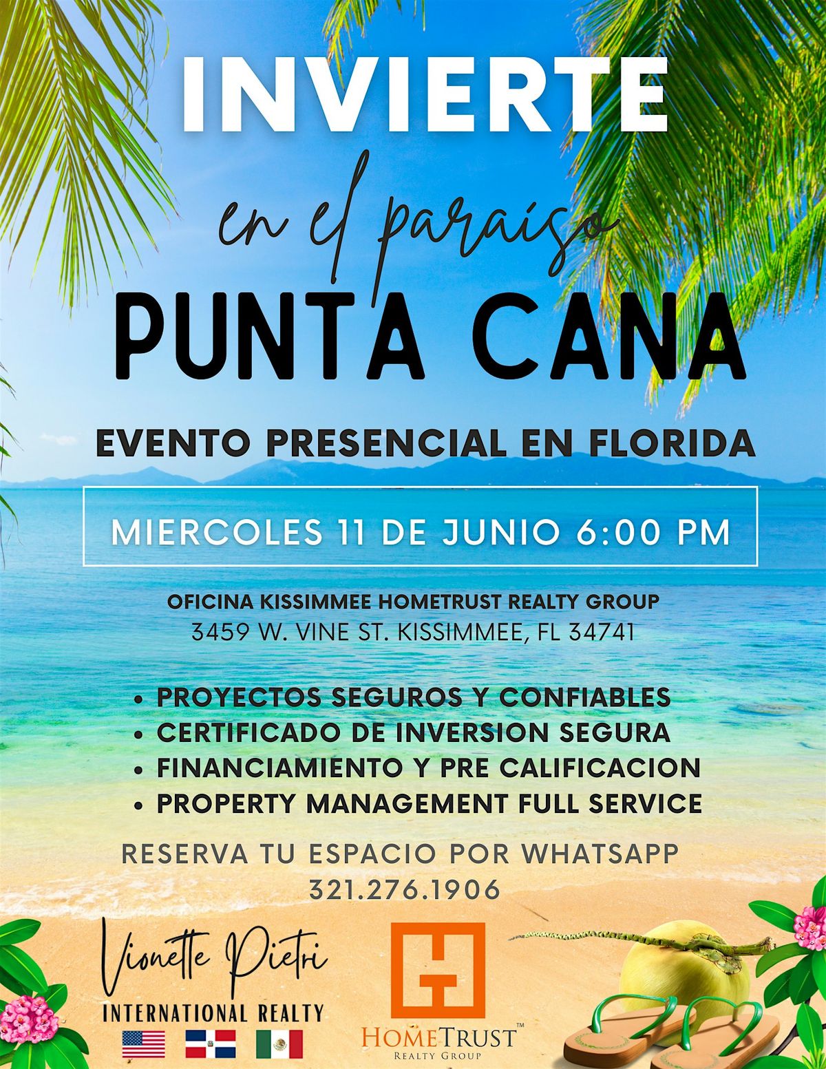 INVIERTE EN EL PARAISO - PUNTA CANA | Event in Kissimmee | AllEvents