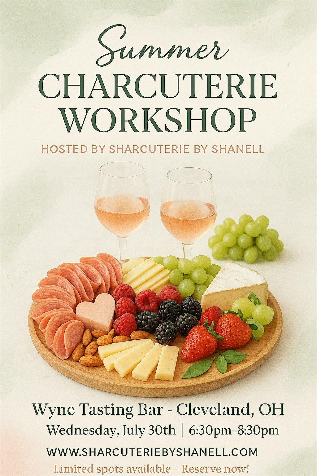 Summer Charcuterie Workshop, 30 July | Event in Cleveland | AllEvents