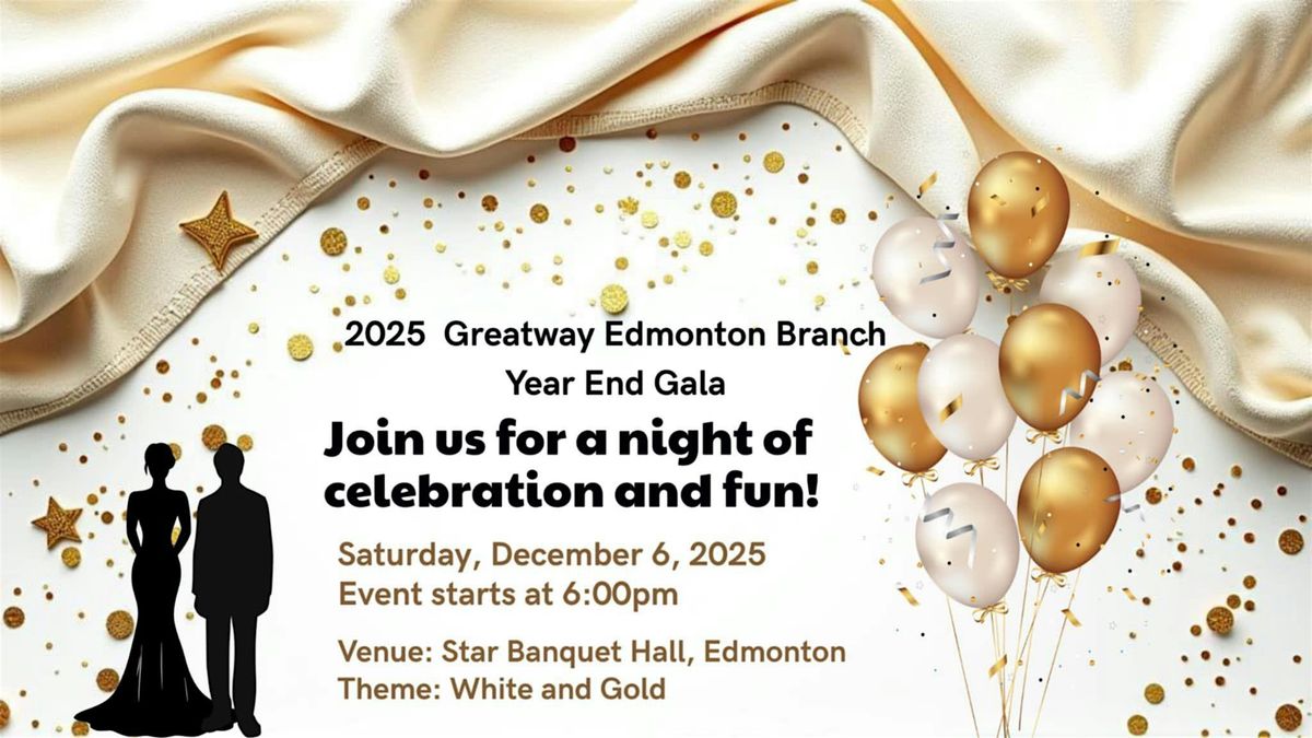 2025 Edmonton and Area Greatway Financial Year End Gala, 6 December | Event in Edmonton | AllEvents