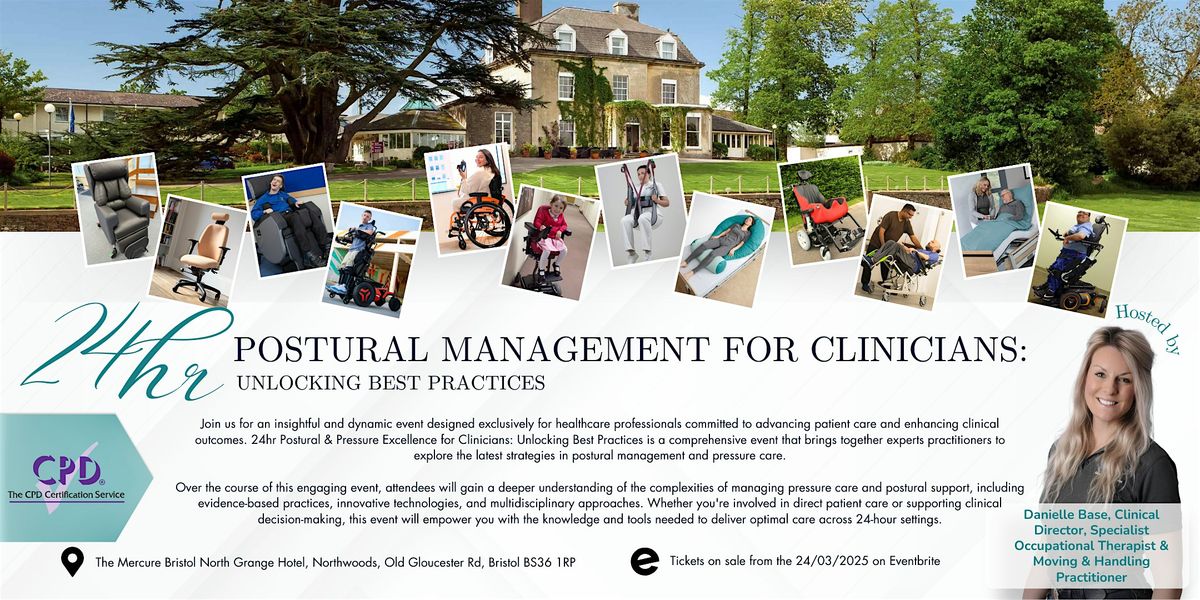 24hr Postural Management for Clinicians: Unlocking Best Practices, 21 January | Event in Frampton Cotterell