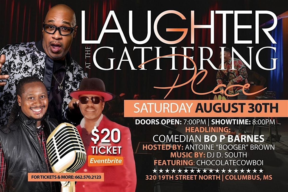Laughter at The Gathering Place, 30 August | Event in Columbus | AllEvents