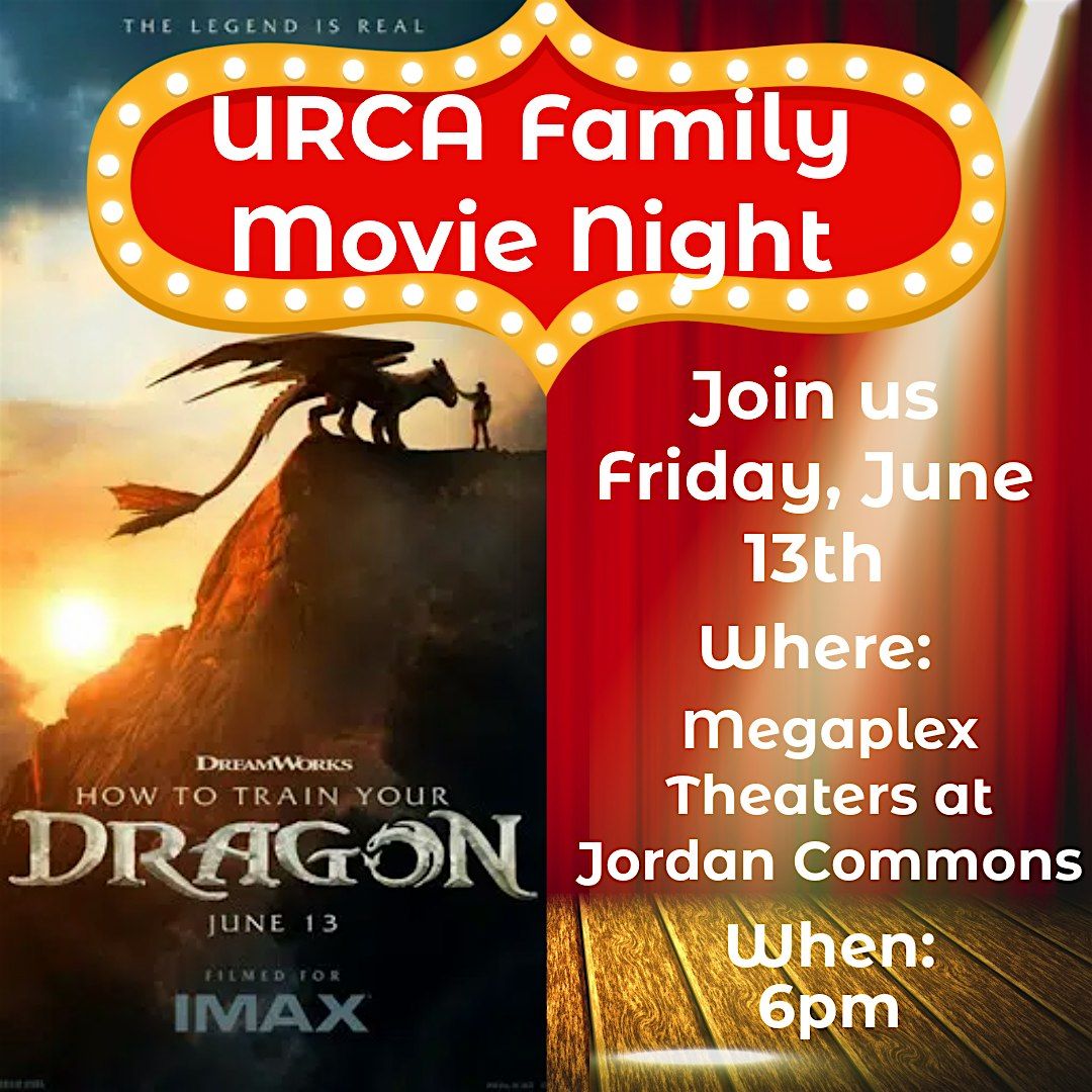 URCA Family Movie Night 2025, 13 June | Event in Sandy | AllEvents
