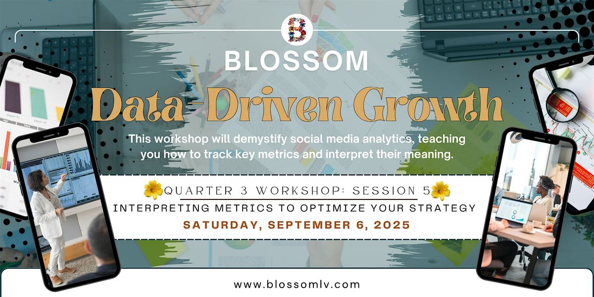 Data-Driven Growth: Interpreting Metrics to Optimize Your Strategy, 6 September | Event in Las Vegas | AllEvents