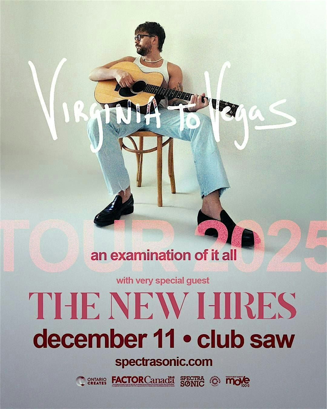 Virginia To Vegas - an examination of it all tour with The New Hires, 11 December | Event in Ottawa | AllEvents