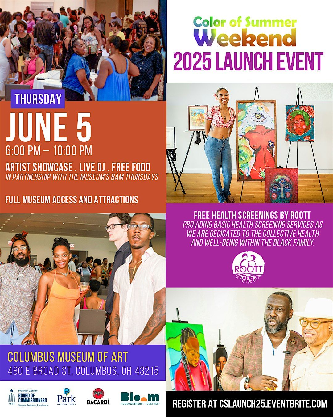 Color of Summer 25' Launch Party | Event in Columbus | AllEvents