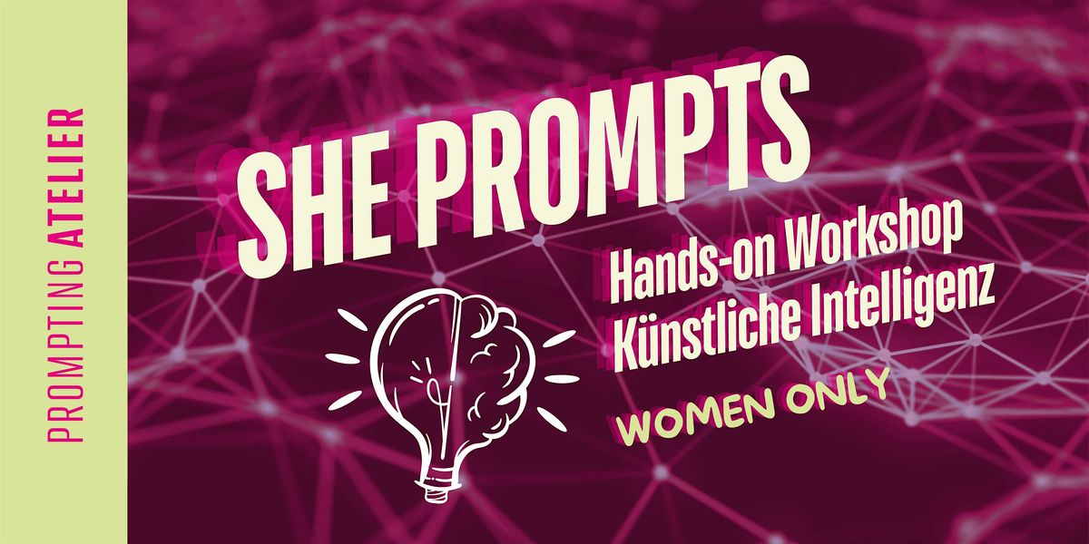 She Prompts – Hands-on Workshop Künstliche Intelligenz (Girls only!), 11 October | Event in Augsburg | AllEvents