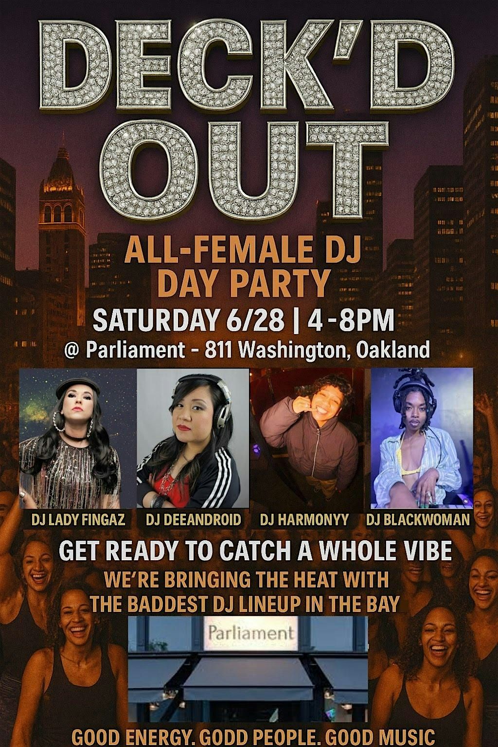DECK’D OUT, 28 June | Event in Oakland | AllEvents