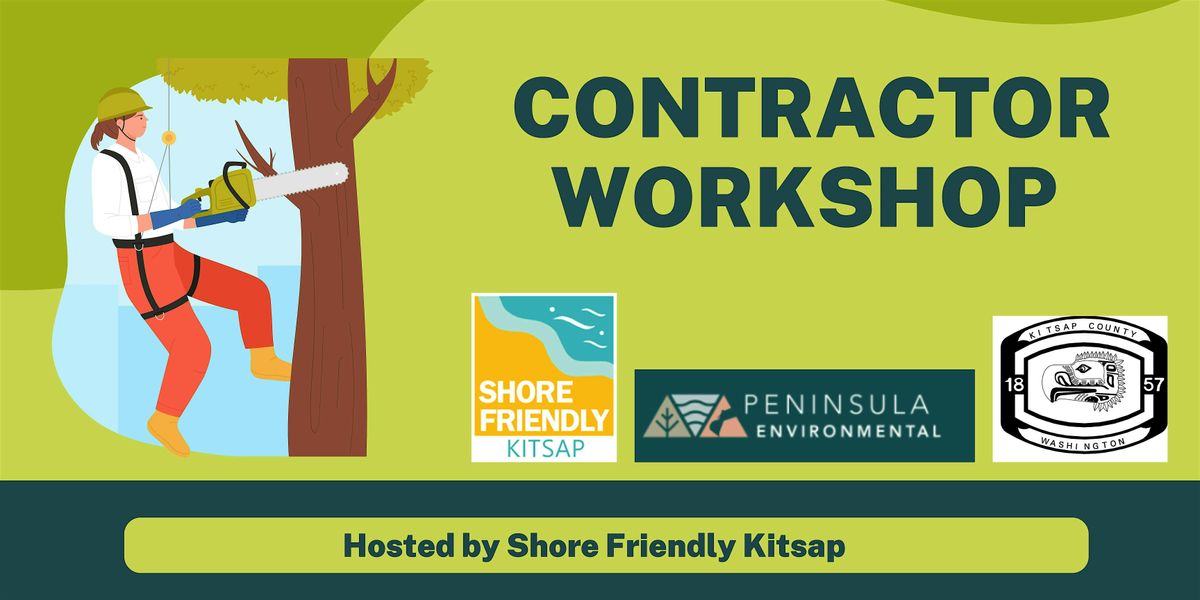 Shore Friendly Contractor Workshop, 16 October | Event in Silverdale | AllEvents