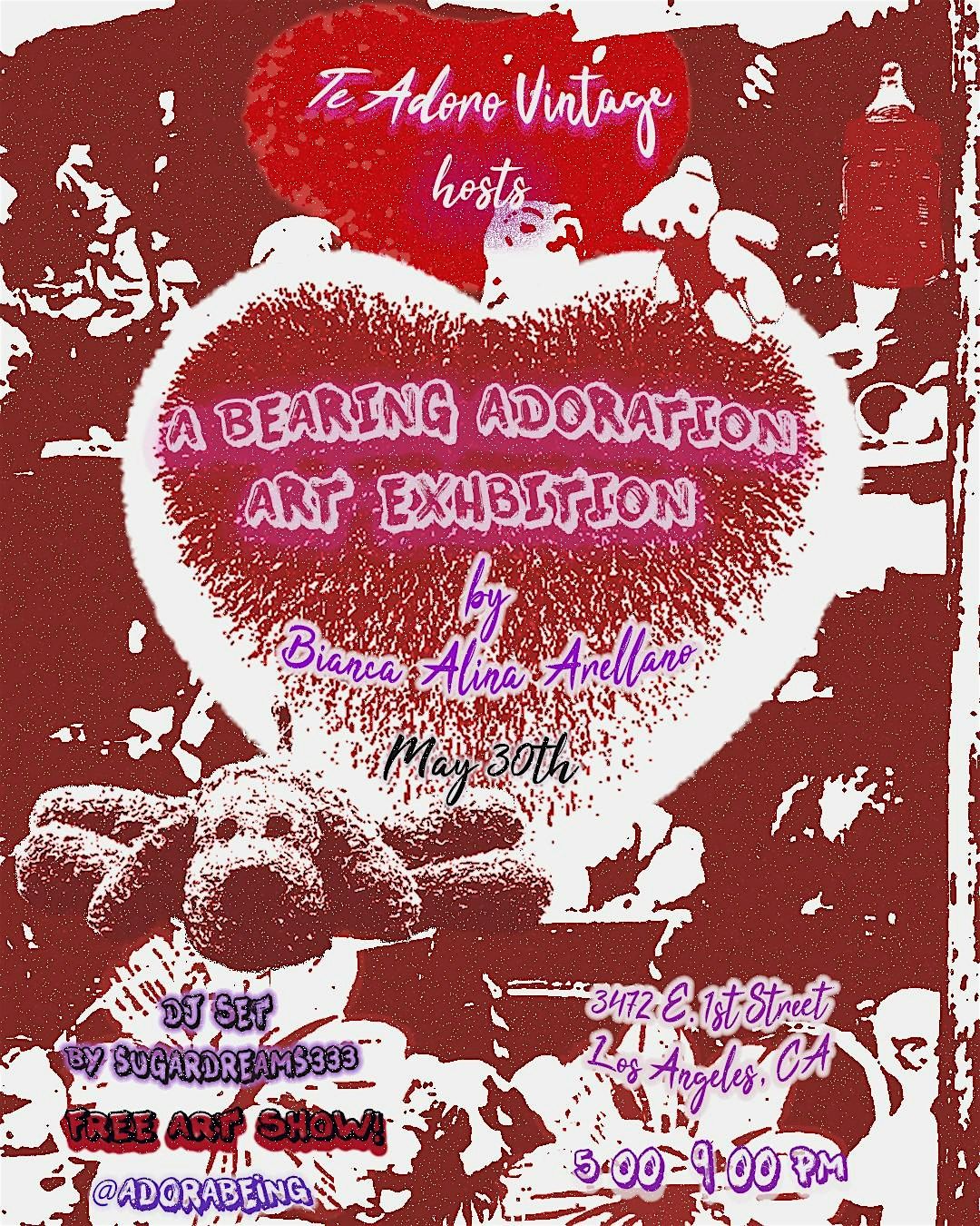 A Bearing Adoration Art Exhibition, 30 May | Event in Los Angeles | AllEvents
