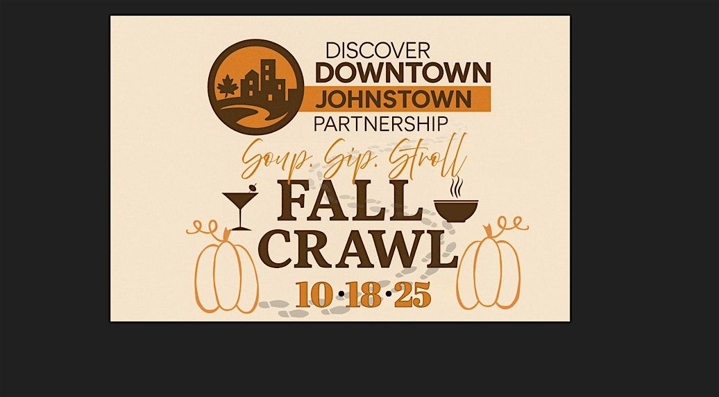 Soup, Sip, & Stroll – Fall Crawl, 18 October | Event in Johnstown | AllEvents