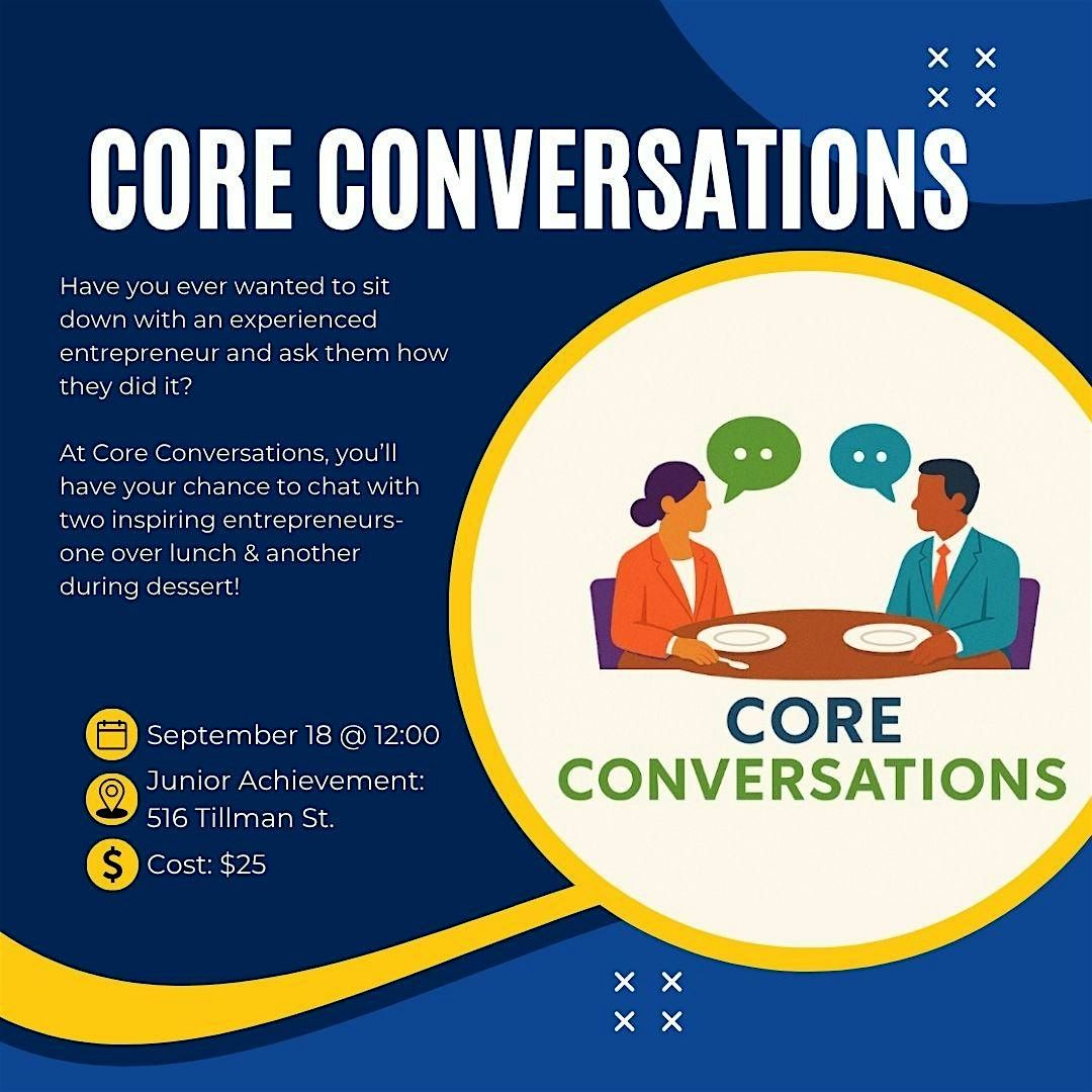 Core Conversations, 18 September | Event in Memphis | AllEvents
