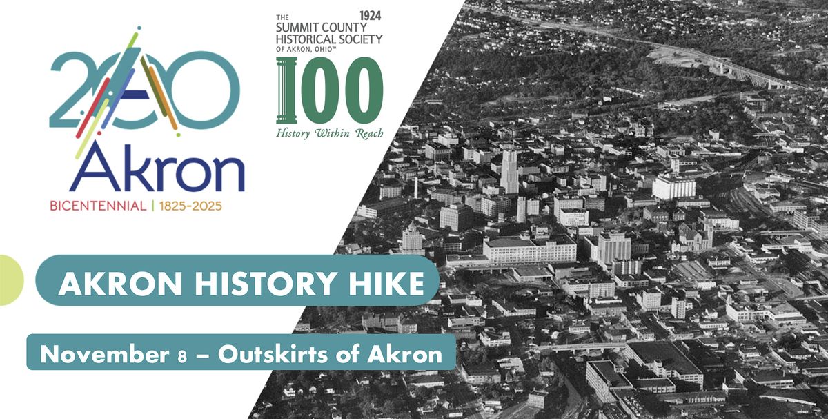 Akron History Hike, 8 November | Event in Akron | AllEvents