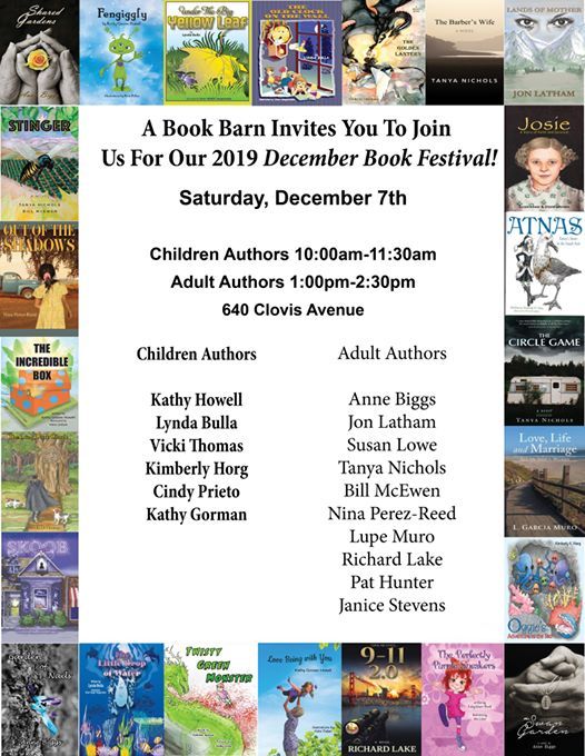 2019 December Book Festival At Clovis Book Barn Clovis