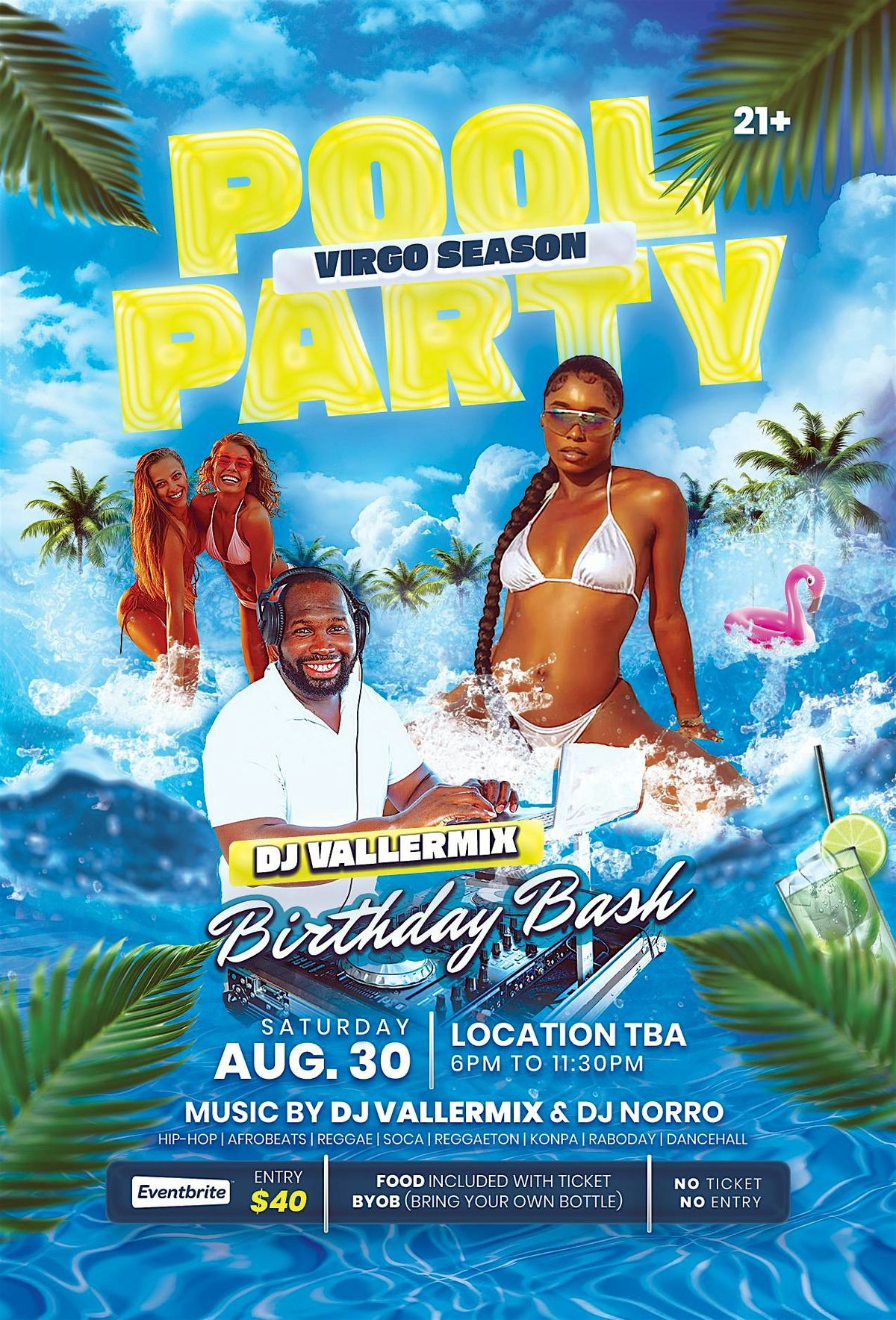 DJ VALLERMIX POOL PARTY, 30 August | AllEvents