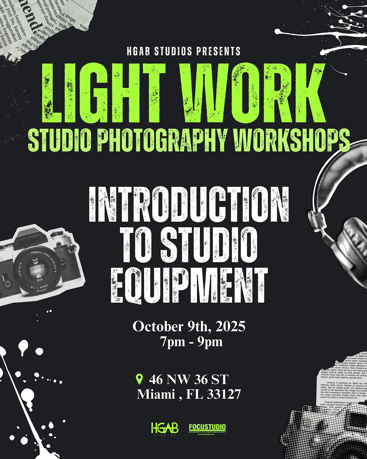 Class 1: Introduction to Studio Equipment, 9 October | Event in Miami | AllEvents