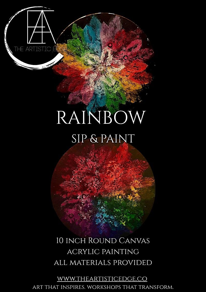 RAINBOW Sip&Paint (Craft Urban Aurora) | Event in Aurora | AllEvents