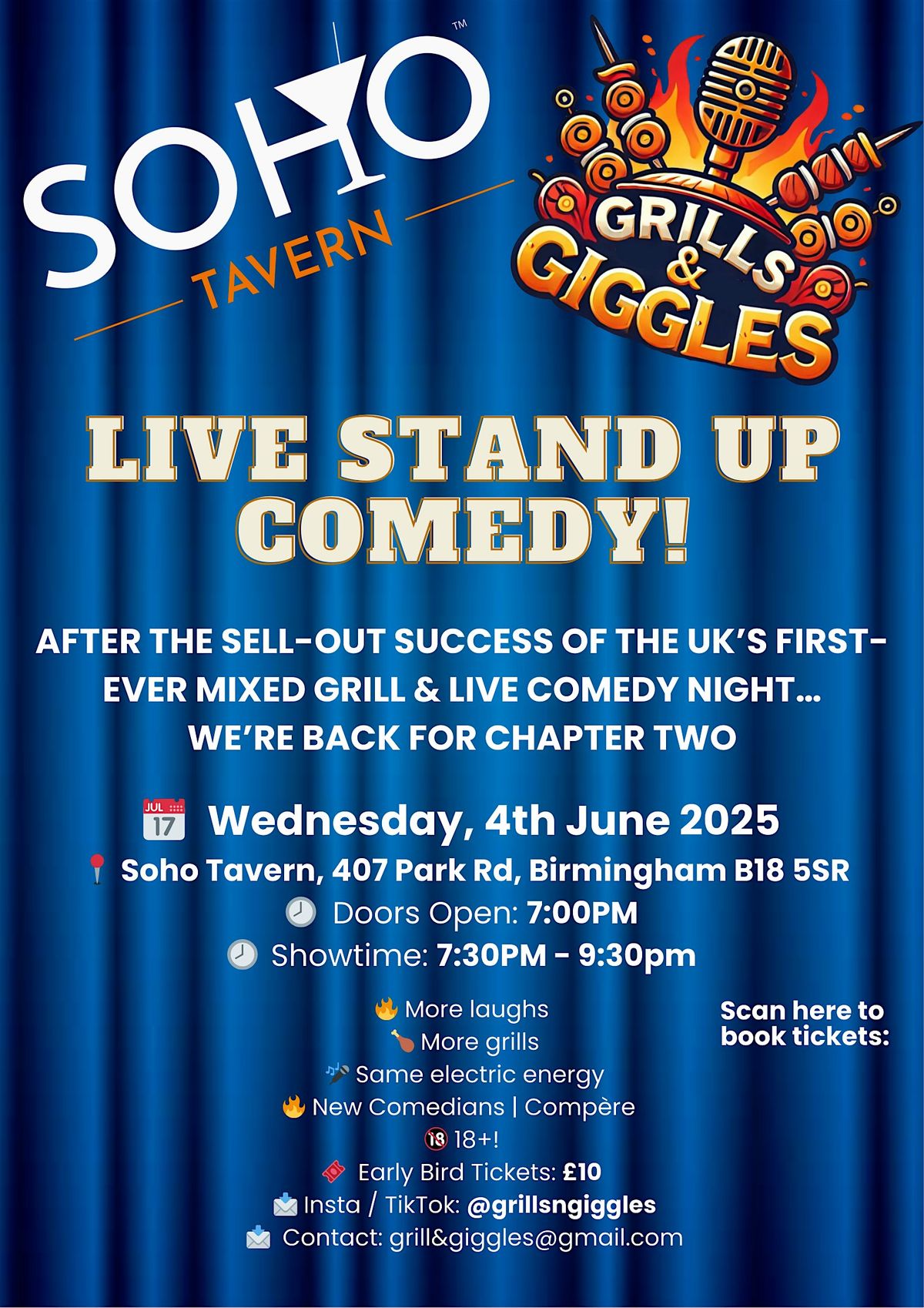Live Stand Up Comedy at The New Soho Tavern!, 4 June | Event in Birmingham | AllEvents