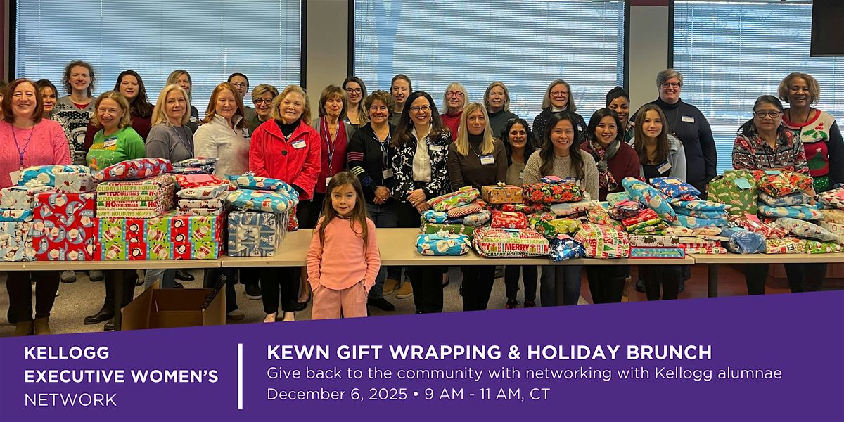 KEWN Gift Wrapping and Networking Holiday Brunch, 6 December | Event in Chicago | AllEvents
