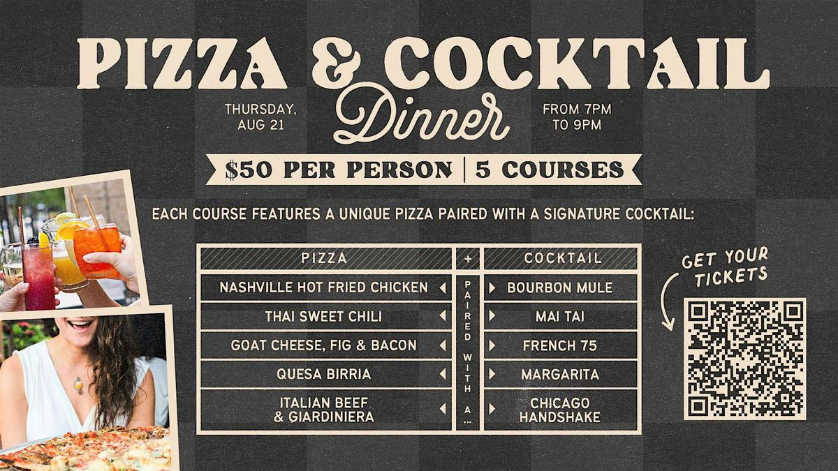 Pizza and Cocktail Dinner at Ranalli's in West Loop, 21 August | Event in Chicago | AllEvents