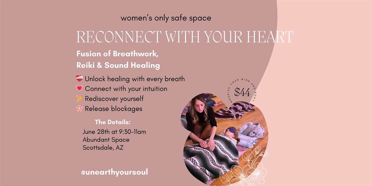 [Women Only] Event Reiki, Breathwork, and Sound Healing, 28 June | Event in Scottsdale | AllEvents