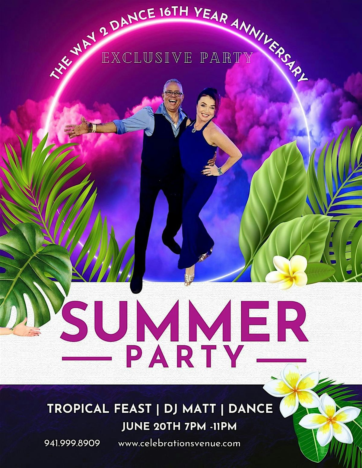 Tropical Night Dinner & Dance Party, 20 June | Event in Sarasota | AllEvents