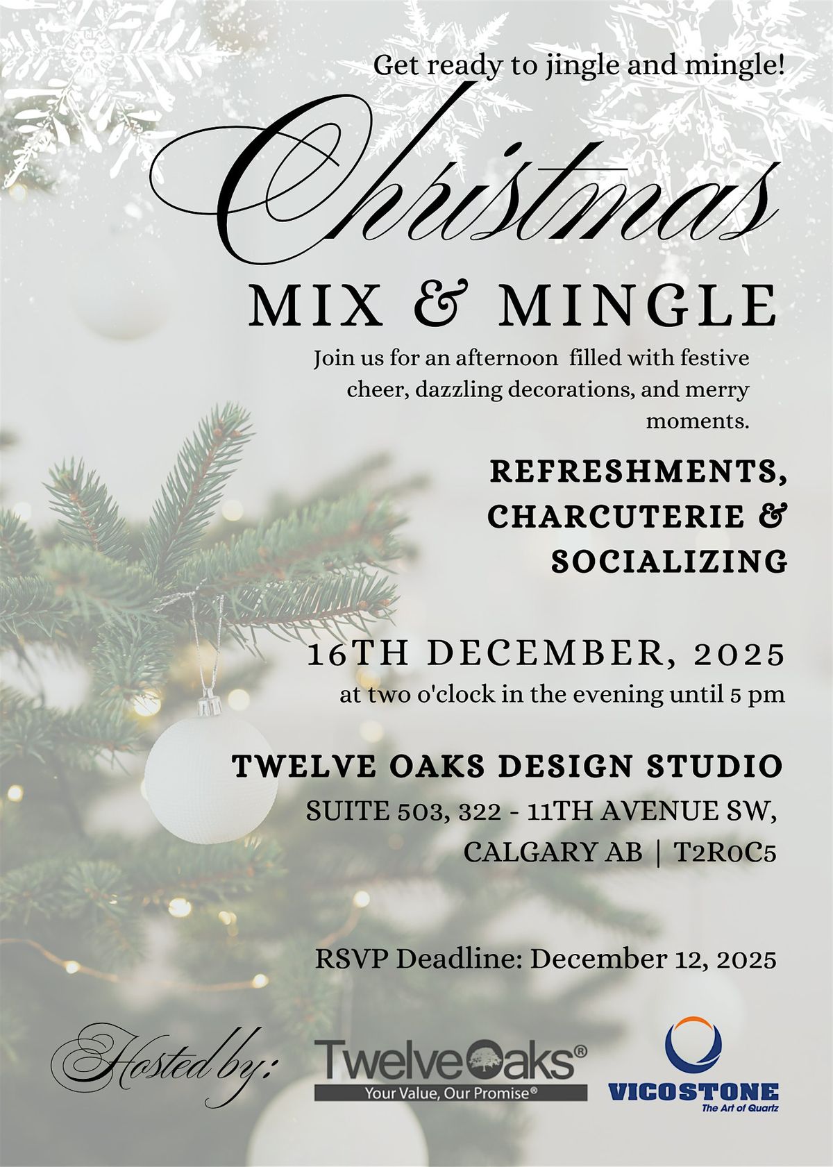 Designers Christmas Mix & Mingle, 16 December | Event in Calgary | AllEvents