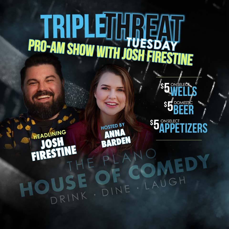 Josh Firestine at Funny Bone - Orlando, 6 July | Event in Williamsburg | AllEvents