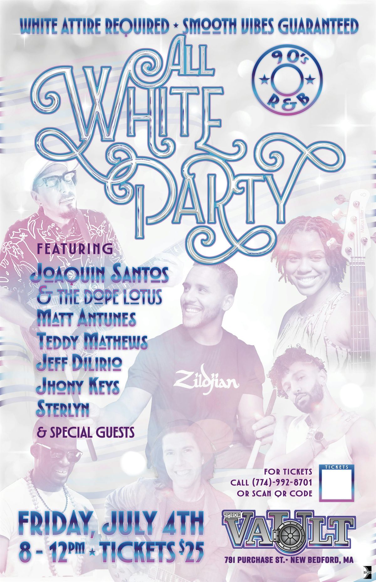 90s R&B All White Party, 4 July | Event in New Bedford | AllEvents