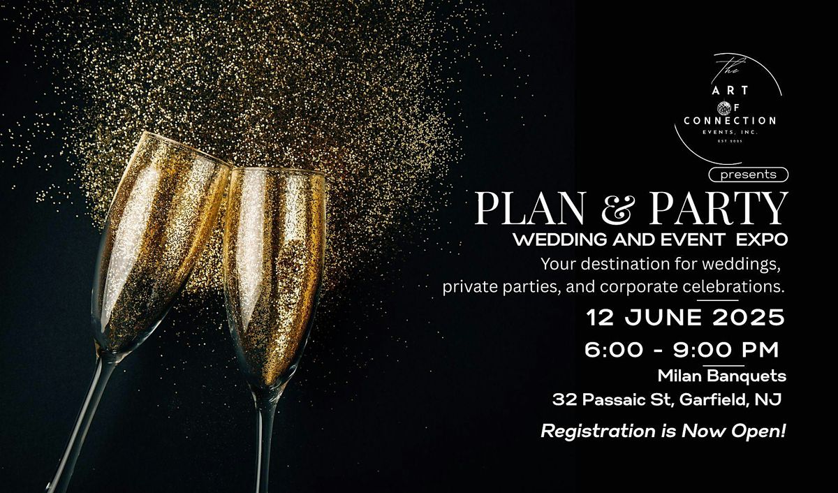 Plan & Party Wedding and Event Expo, 12 June | Event in Garfield | AllEvents