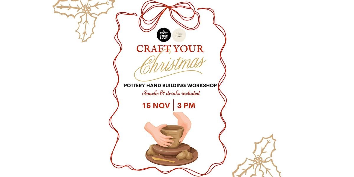 Craft your Christmas : Pottery Hand building Workshop, 15 November | Event in Purmerend | AllEvents