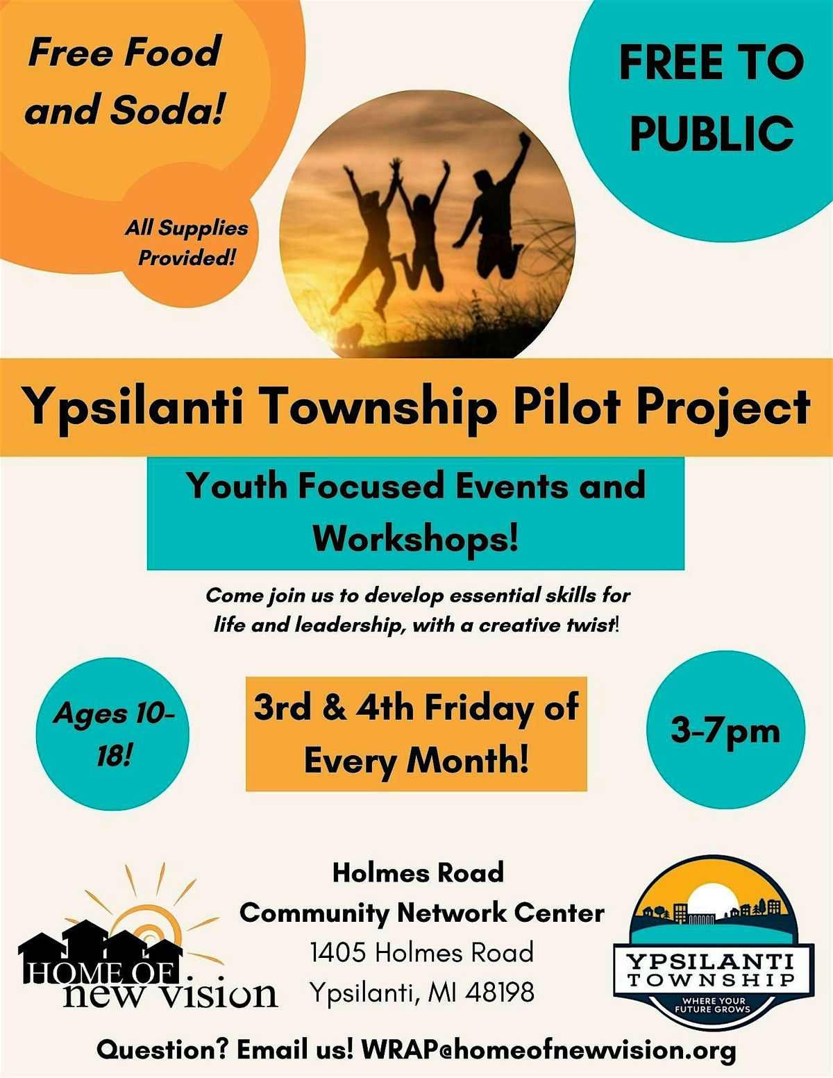 Ypsilanti Township Pilot Project Workshop, 22 August | Event in Ypsilanti | AllEvents