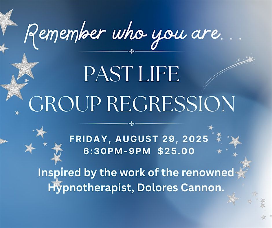 Group Past Life Regression, 29 August | Event in Valley City | AllEvents