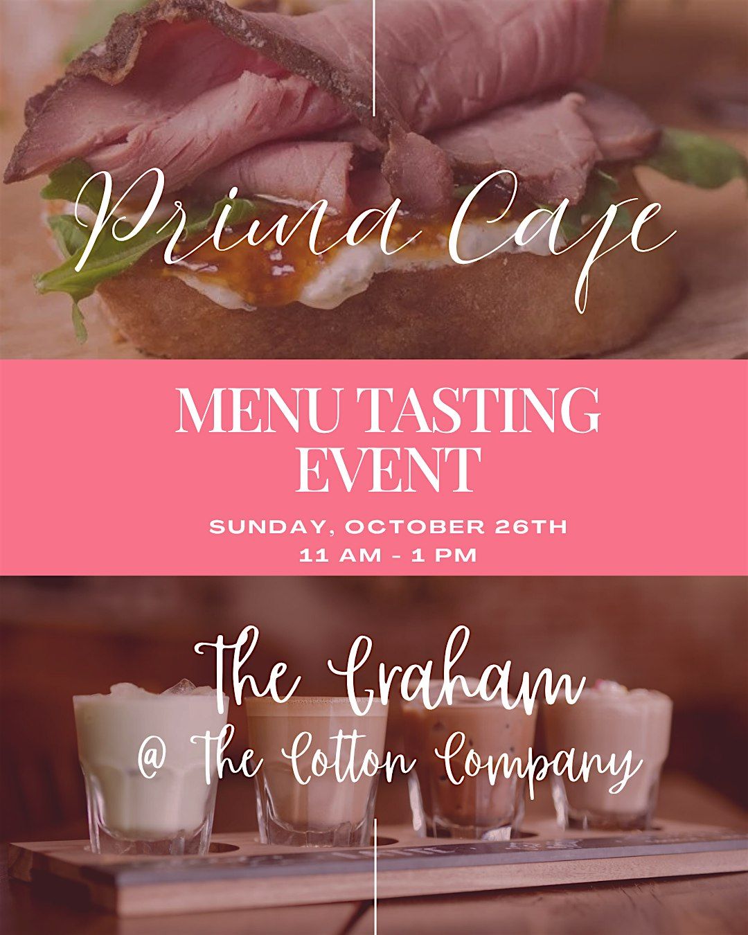 Prima Menu Tasting Event, 26 October | Event in Wake Forest | AllEvents