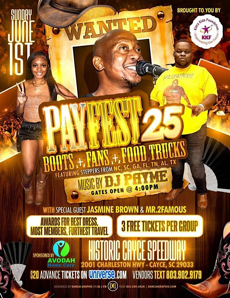 PayFest25, 1 June | Event in Cayce | AllEvents